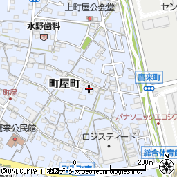 〒486-0809 愛知県春日井市町屋町の地図