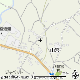 静岡県富士宮市山宮2678周辺の地図