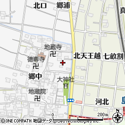 愛知県一宮市大和町於保郷中2456周辺の地図