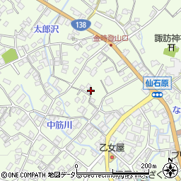神奈川県足柄下郡箱根町仙石原265-1周辺の地図