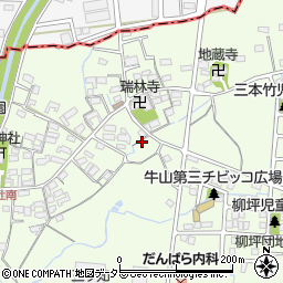 愛知県春日井市牛山町1339-1周辺の地図