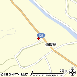 兵庫県丹波市青垣町山垣1805周辺の地図