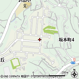 神奈川県横須賀市逸見が丘19-1周辺の地図