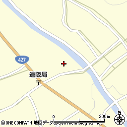 兵庫県丹波市青垣町山垣1216周辺の地図