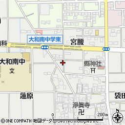 愛知県一宮市大和町南高井宮腰17周辺の地図