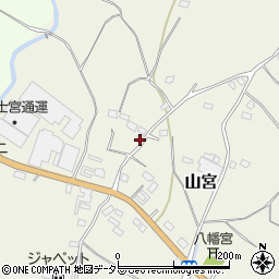 静岡県富士宮市山宮2681周辺の地図