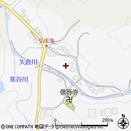 滋賀県彦根市仏生寺町周辺の地図