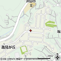 神奈川県横須賀市逸見が丘19-9周辺の地図
