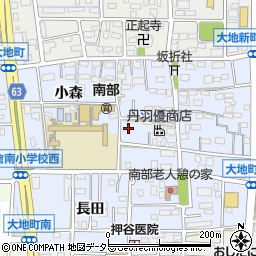 愛知県岩倉市大地町郷内25周辺の地図