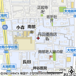 愛知県岩倉市大地町郷内25周辺の地図