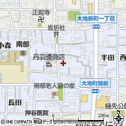 愛知県岩倉市大地町郷内1249周辺の地図