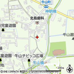 愛知県春日井市牛山町1870周辺の地図