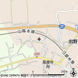 京都府京丹波町（船井郡）出野（中路）周辺の地図