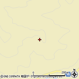 長野県下伊那郡売木村軒川周辺の地図