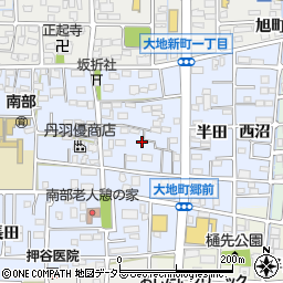 愛知県岩倉市大地町郷内1244周辺の地図