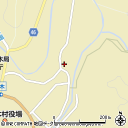 長野県下伊那郡売木村877周辺の地図
