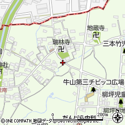 愛知県春日井市牛山町1369周辺の地図