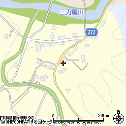 島根県雲南市三刀屋町粟谷49周辺の地図