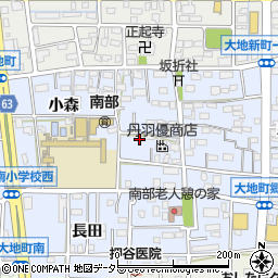 愛知県岩倉市大地町郷内21周辺の地図