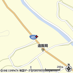 兵庫県丹波市青垣町山垣1199周辺の地図