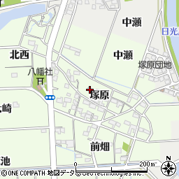 愛知県一宮市玉野塚原3566周辺の地図
