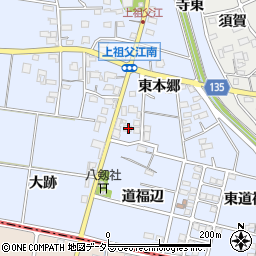 愛知県一宮市上祖父江東本郷29周辺の地図