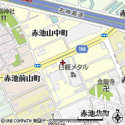 日軽メタル株式会社　稲沢工場周辺の地図