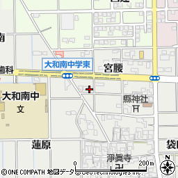 愛知県一宮市大和町南高井宮腰16周辺の地図