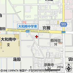 愛知県一宮市大和町南高井宮腰16周辺の地図