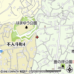 神奈川県横須賀市上町4丁目46-10周辺の地図