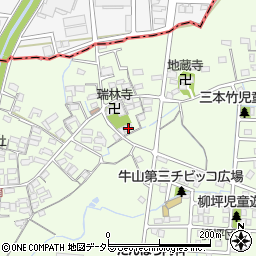 愛知県春日井市牛山町1365周辺の地図