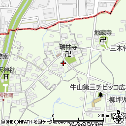 愛知県春日井市牛山町1370周辺の地図