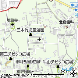 愛知県春日井市牛山町1988-17周辺の地図