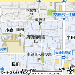 愛知県岩倉市大地町郷内1176周辺の地図