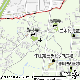 愛知県春日井市牛山町1364周辺の地図