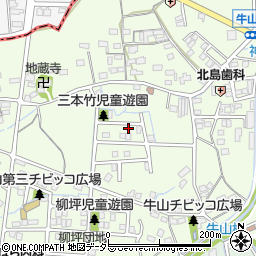 愛知県春日井市牛山町1988-18周辺の地図