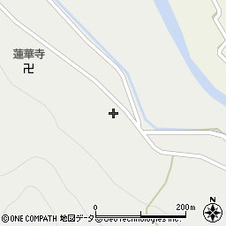 京都府南丹市美山町長谷湯ケ谷25周辺の地図