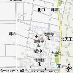 愛知県一宮市大和町於保郷中2480周辺の地図