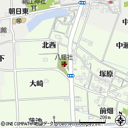 愛知県一宮市玉野北西3918-1周辺の地図