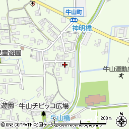 愛知県春日井市牛山町1856周辺の地図