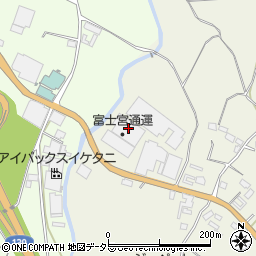 静岡県富士宮市山宮2696周辺の地図