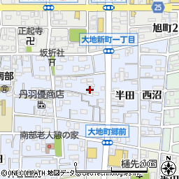 愛知県岩倉市大地町郷内1240周辺の地図