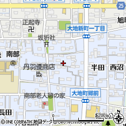 愛知県岩倉市大地町郷内1235周辺の地図