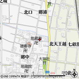 愛知県一宮市大和町於保郷中2467周辺の地図