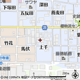 中央株式会社周辺の地図