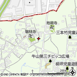 愛知県春日井市牛山町1357周辺の地図