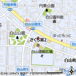 メゾンエトワール櫛田周辺の地図
