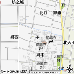 愛知県一宮市大和町於保郷中2482周辺の地図