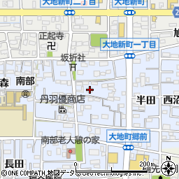 愛知県岩倉市大地町郷内1232周辺の地図
