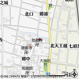 愛知県一宮市大和町於保郷中2469周辺の地図